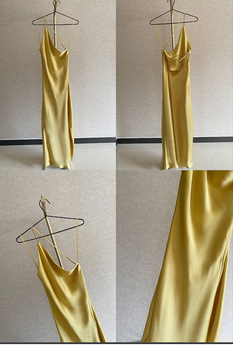 VESTIDO DE SATÉN