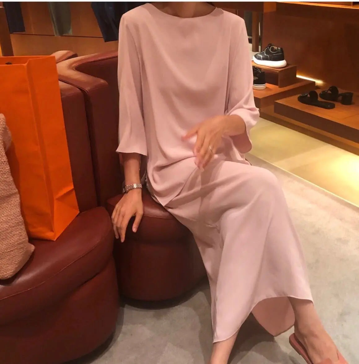 CONJUNTO FEMENINO CASUAL FRANCÉS, ROMÁNTICO Y SUELTO
