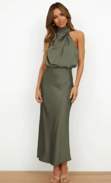 VESTIDO DE SATÉN