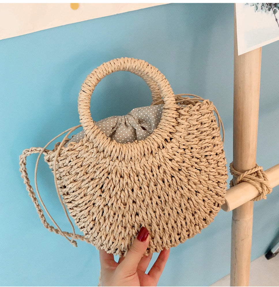 BOLSO BANDOLERA TEJIDO DE PAJA