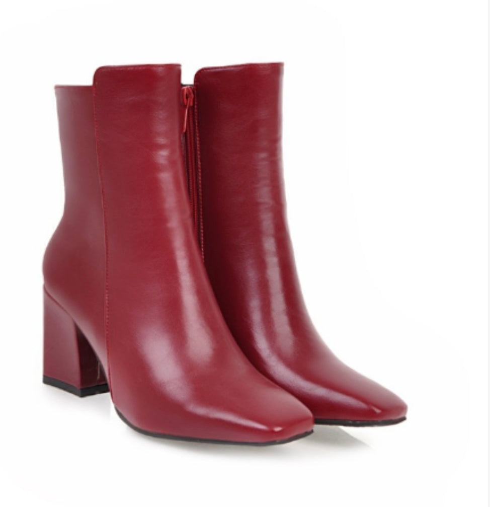 BOTINES DE TALÓN ALTO