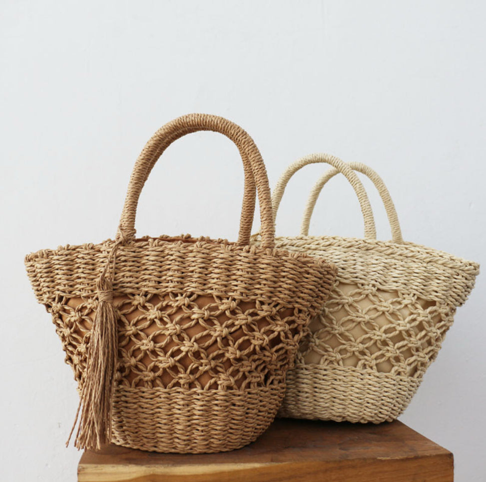 BOLSO DE PAJA FEMENINO