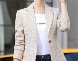 BLAZER VINTAGE  DE CUADROS