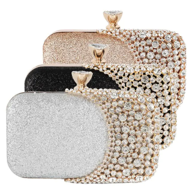 BOLSO DE NOCHE BRILLANTE
