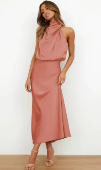 VESTIDO DE SATÉN