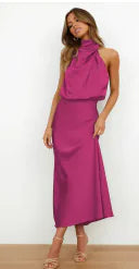 VESTIDO DE SATÉN