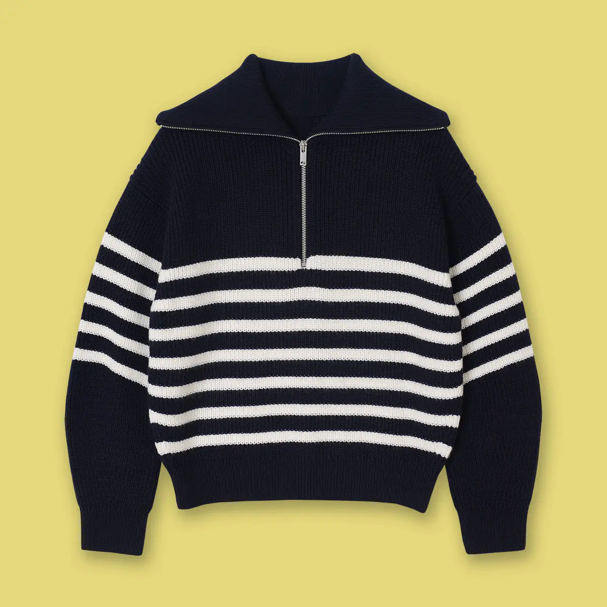 Dongzhuo Women's Casual Open-Collar Wool Blend Sweater