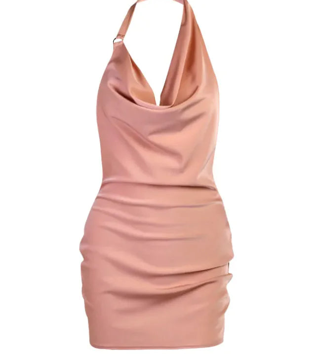 VESTIDO LENCERO DE SATÉN