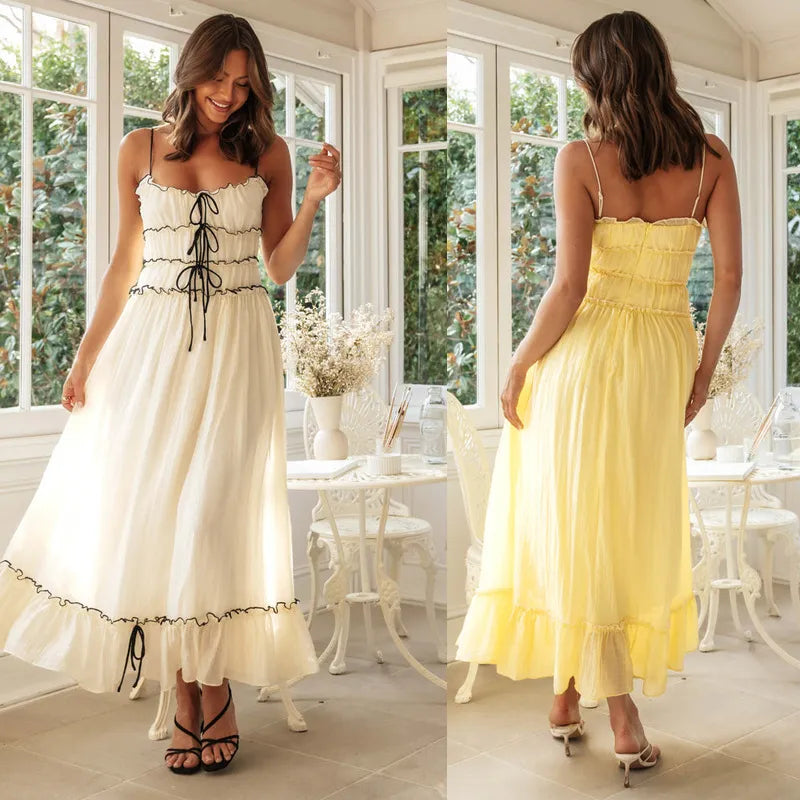 VESTIDO DE TIRANTES