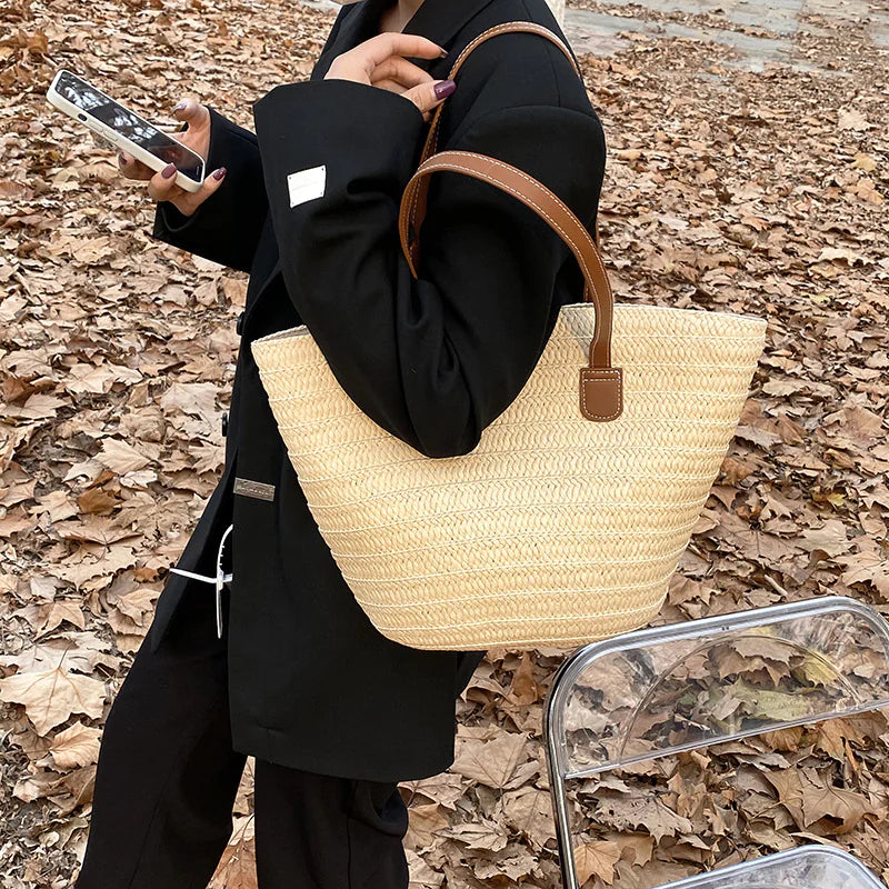 BOLSO PAJA DE PLAYA
