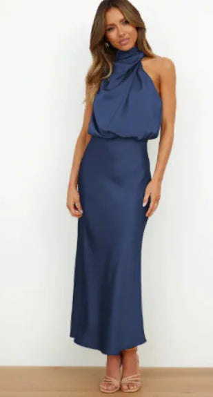 VESTIDO DE SATÉN