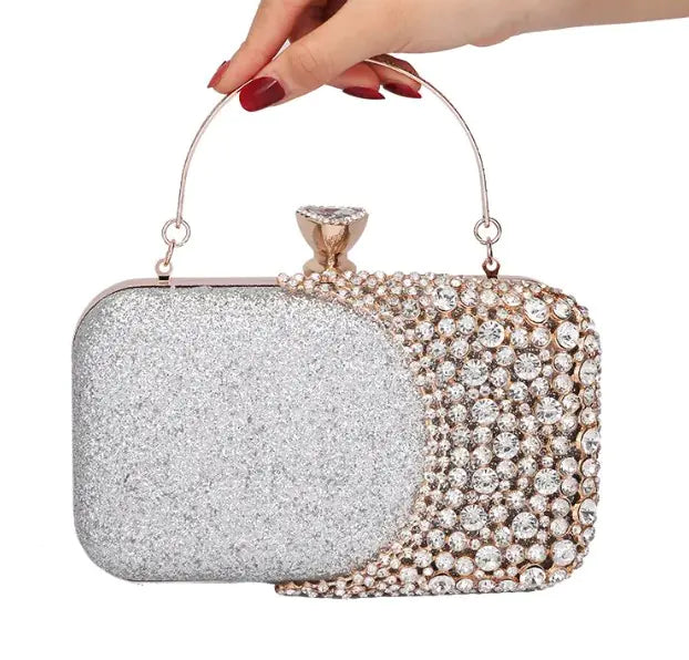 BOLSO DE NOCHE BRILLANTE