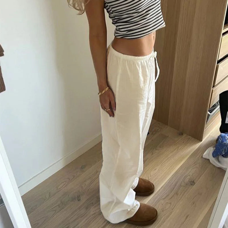 PANTALONES DE LINO