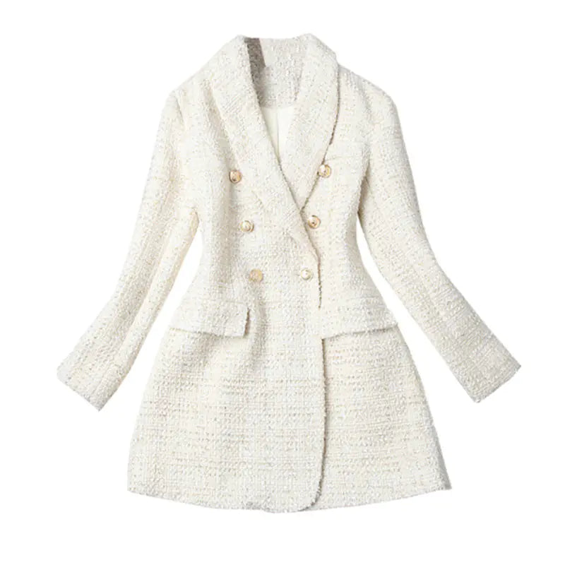 BLAZER DOBLE BOTONADURA ESTILO TWEED