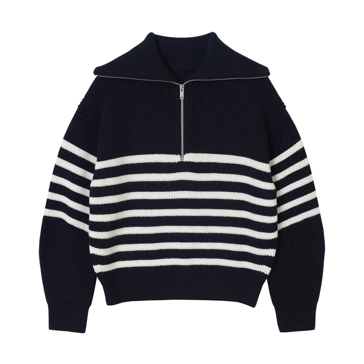 Dongzhuo Women's Casual Open-Collar Wool Blend Sweater