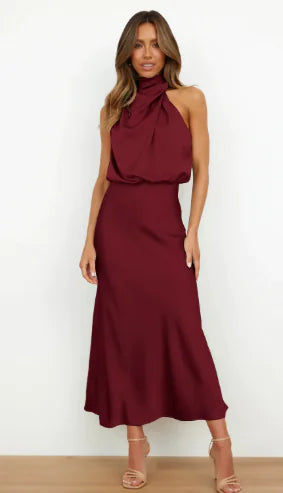 VESTIDO DE SATÉN