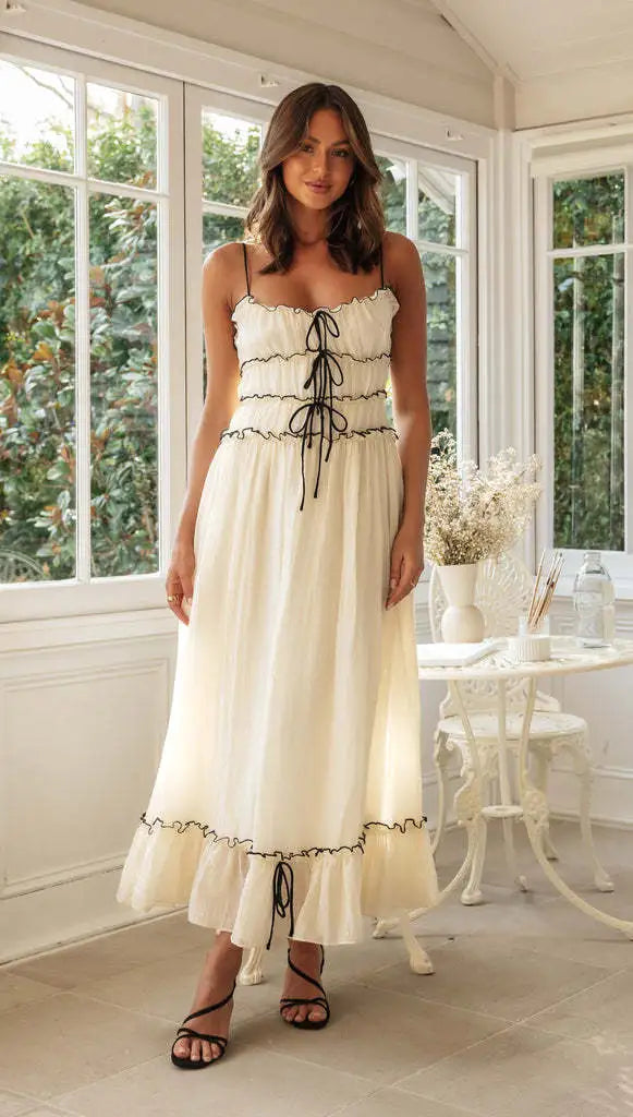VESTIDO DE TIRANTES